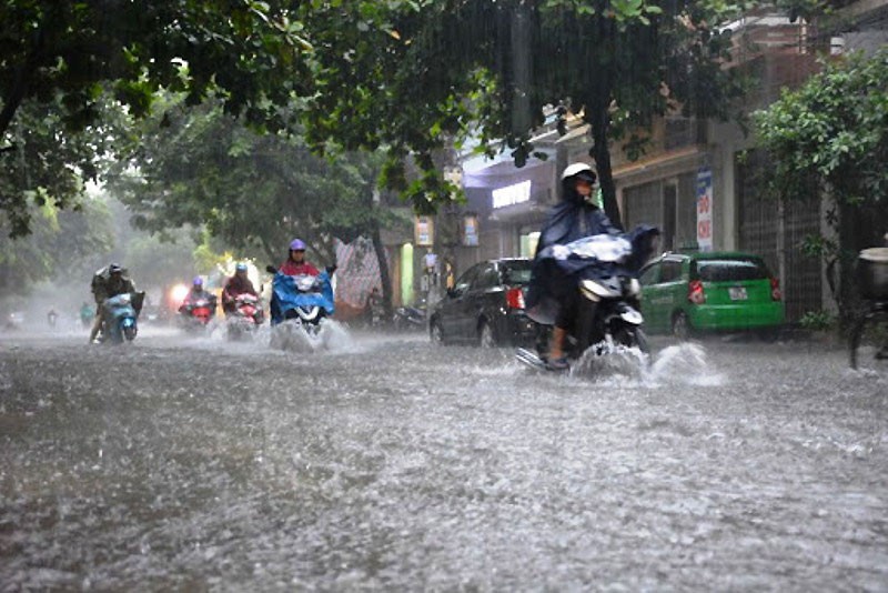 Dự báo thời tiết ngày 1/8: Bắc Bộ và Thanh Hóa có mưa to, cục bộ có mưa rất to